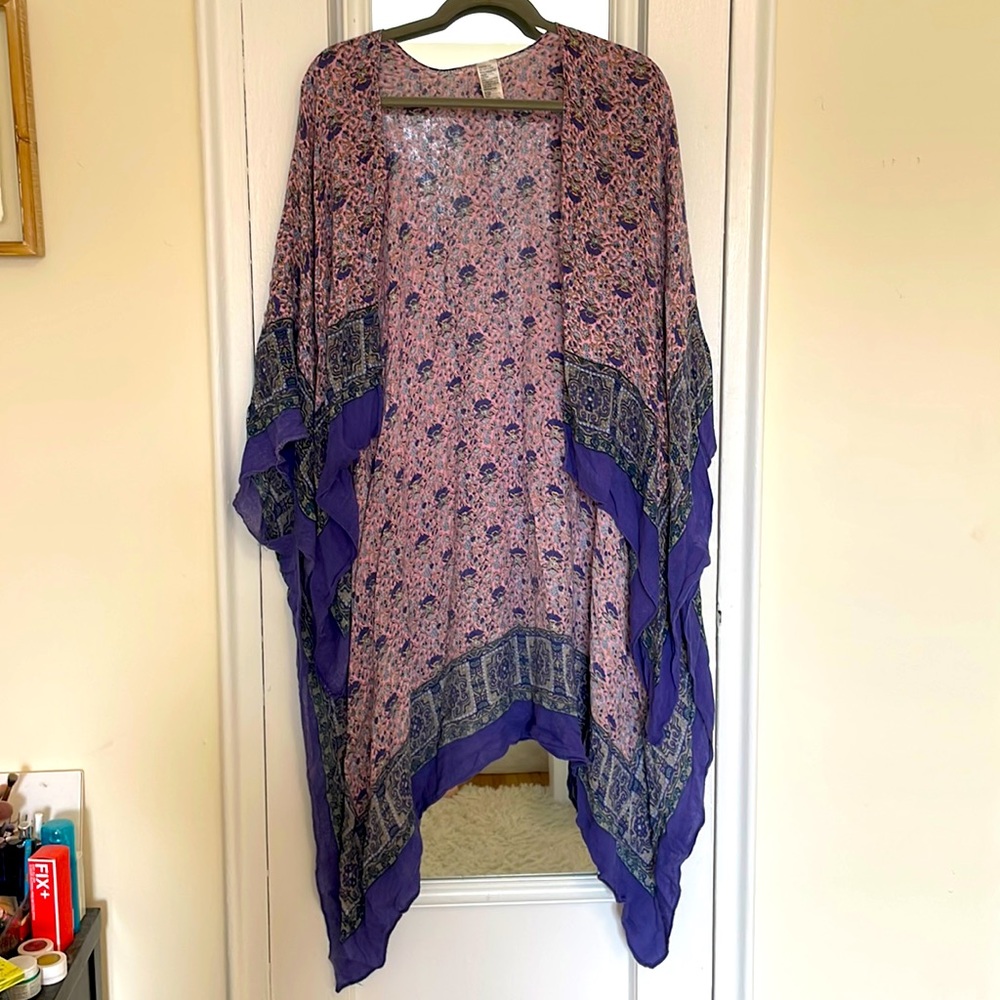 Urban Outfitters Printed Kimono